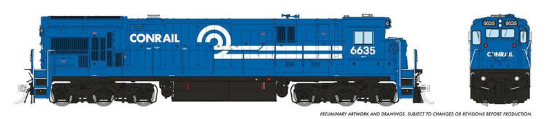 PREORDER Rapido 42608 HO GE C36-7 - Sound and DCC -- Conrail