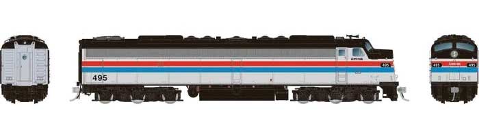 PREORDER Rapido 28803 HO Rebuilt EMD E8A with Head-End Power HEP - LokSound & DCC -- Amtrak