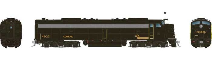 PREORDER Rapido 28307 HO Rebuilt EMD E8A with Head-End Power HEP - Standard DC -- Conrail