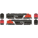 PREORDER Rapido 28316 HO Rebuilt EMD E8A-E8A with Head-End Power HEP Set - Standard DC -- Canadian National