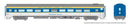 PREORDER Rapido 100392 HO CC&F Lightweight Coach - Ready to Run - Super Continental Line(TM) -- Delaware & Hudson