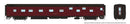 Rapido 101159 HO Duplex Sleeper - Ready to Run - Super Continental Line(TM) -- Canadian Pacific