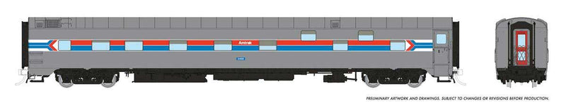 PREORDER Rapido 101160 HO Duplex Sleeper - Ready to Run - Super Continental Line(TM) -- Amtrak