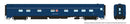 Rapido 104118 HO 10-5 Sleeper - Ready to Run - Super Continental Line(TM) -- Missouri Pacific