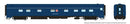 Rapido 104116 HO 10-5 Sleeper - Ready to Run - Super Continental Line(TM) -- Missouri Pacific