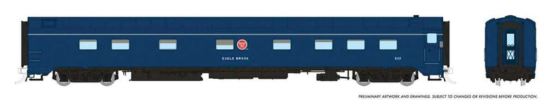 PREORDER Rapido 104117 HO 10-5 Sleeper - Ready to Run - Super Continental Line(TM) -- Missouri Pacific