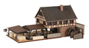 Faller Z 282751 Sawmill, Laser-Cut Kit, 4-13/16 x 3-1/16 x 2-3/16" 12.2 x 7.8 x 5.5cm