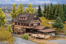 Faller Z 282751 Sawmill, Laser-Cut Kit, 4-13/16 x 3-1/16 x 2-3/16" 12.2 x 7.8 x 5.5cm