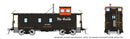 PREORDER Rapido HO 225002 D&RGW End-Cupola Steel Caboose, Denver & Rio Grande Western