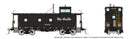 PREORDER Rapido HO 225014 D&RGW End-Cupola Steel Caboose Postwar Modifications, Denver & Rio Grande Western
