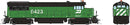 PREORDER Rapido HO 35036 GE U25B Low Hood, Burlington Northern