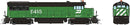 PREORDER Rapido HO 35033 GE U25B Low Hood, Burlington Northern