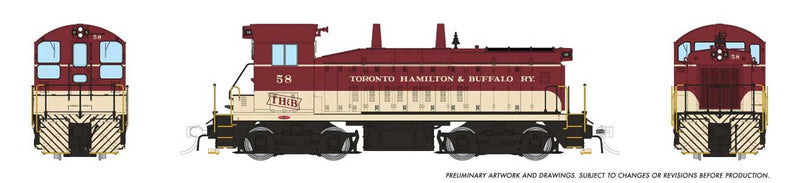 PREORDER Rapido HO 27606 EMD SW9, Toronto, Hamilton & Buffalo