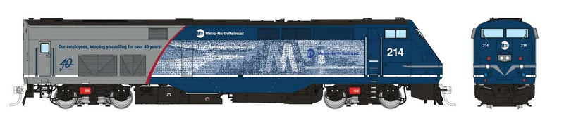 PREORDER Rapido HO 85017 GE P32AC-DM, Metro-North