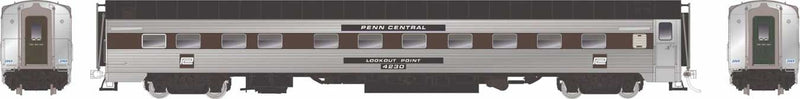 PREORDER Rapido HO 152027 Pullman-Standard 14-4 "Point" Sleeper with Skirts, Penn Central