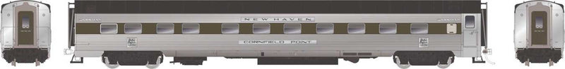 PREORDER Rapido HO 152002 Pullman-Standard 14-4 "Point" Sleeper with Skirts, New Haven