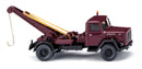 PREORDER Wiking HO 63105 1958-1964 Magirus Tow Truck, Assembled, Maroon