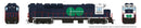 PREORDER Rapido HO 34004 GP40TC DC GO Transit 9805