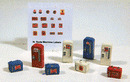 Railway Express Miniatures N 2191 Soda Machine Set (8)