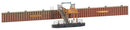 Faller HO 130511 Ship Pier Kit, 20-7/16 x 4-5/16 x 2-5/8" 51.9 x 11 x 6.7cm