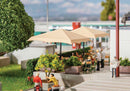 Faller HO 180862 Rectangular Sun Umbrellas (2)