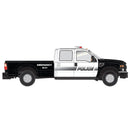Atlas 35000008 Ford(R) F-350 Crew-Cab Pickup Truck - Assembled -- Police (black, white), HO