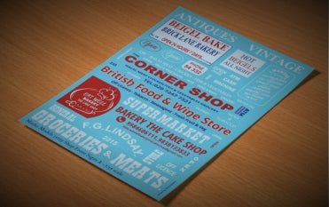 Matho 1/35 Shop Front Signs A