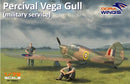 Dora Wings 1/72 Percival Vega Gull (military service)