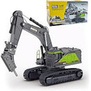 Imex 14533 Diecast Drill Excavator Green 1:50