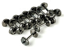 Intermountain HO 40072 33" Semi-Scale Insulated Brass Wheelsets (12)