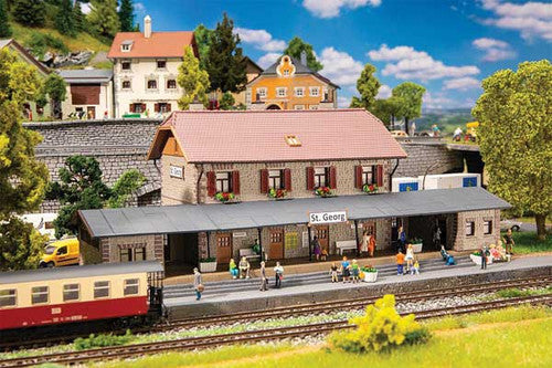 Faller HO 110152 St. George Train Station Kit