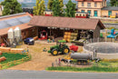 PREORDER Faller HO 130584 Farm Equipment Shed, Slurry Pit and Silos Kit | 84.99
