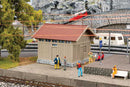 PREORDER Faller HO 120307 Station Restroom Building Laser-Cut Kit | 36.54