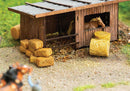 Faller HO 181286 Hay Bales 14 Round, 18 Square