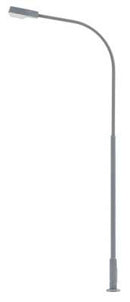 Faller HO 180219 LED Streetlight Single-Arm Curved Mast, Cool White