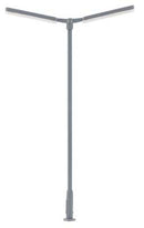 PREORDER Faller HO 180222 LED Streetlight Cross Pole Double Arm, Cool White (1) | 13.59