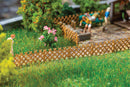 Faller HO 180860 Garden Fences 3 Styles, 46"