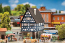 PREORDER Faller N 232157 Half-Timbered House with Pharmacy Kit | 24.64