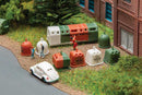 Faller N 272567 Recycling Container Set Kit (8)