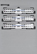 PREORDER Kato N 1068706BLS VRE Capitol Commuter Bundle Train-Only Set and Storage Box, Sound and DCC, Virginia Rail Express V34, 3 Bi-Level Coaches and 2 B-Level Cab Cars (silver