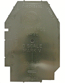 NMRA O NMRA-5 Standards Gauge, O Scale