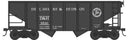 PREORDER Bowser HO 43571 55-Ton Fishbelly Hopper, Delaware & Hudson