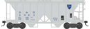 PREORDER Bowser HO 43604 70-Ton 2-Bay Covered Hopper with Open Sides, Delaware & Hudson