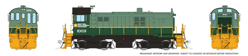 PREORDER Rapido HO 36503 MLW S-13 Diesel Locomotive, British Columbia