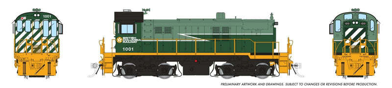 PREORDER Rapido HO 36004 MLW S-13 Diesel Locomotive, British Columbia