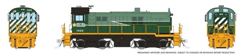 PREORDER Rapido HO 36505 MLW S-13 Diesel Locomotive, British Columbia