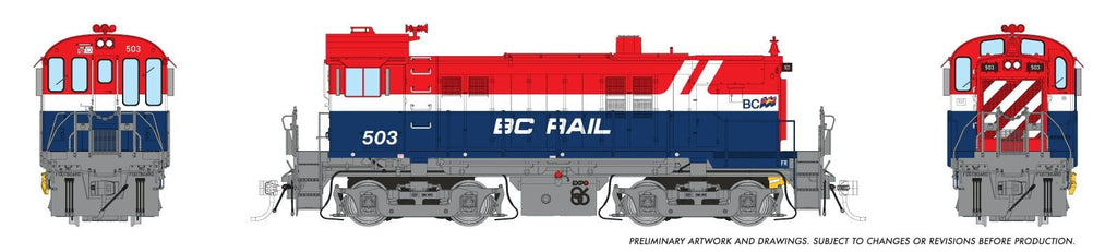 PREORDER Rapido HO 36506 MLW S-13 Diesel Locomotive, British Columbia