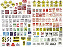 JL Innovative Design HO 202 Road Signs, Uncommon Street & Parking