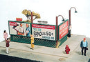 JL Innovative Design HO 277 Sidewalk Lattice Billboards