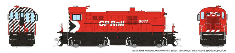 PREORDER Rapido HO 36607 MLW RS-23 Diesel Locomotive, Canadian Pacific